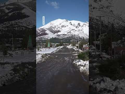 ? Nieve en Bariloche: calles intransitables, colectivos que no pasan y la odisea de vivir sin gas