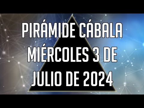 ? Pirámide Cábala para el Miércoles 3 de Julio de 2024 - Lotería de Panamá