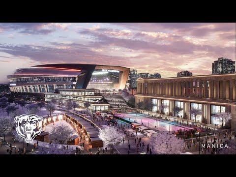 Bears unveil new lakefront stadium plans at Soldier Field, a day before crucial NFL Draft
