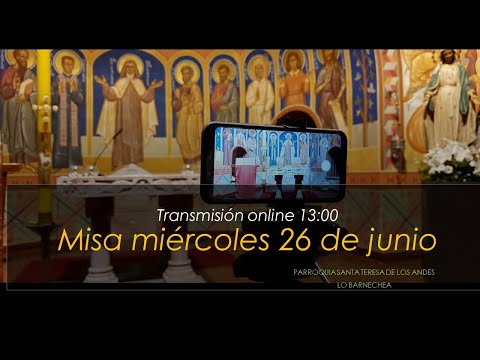 Misa miércoles 26 de junio