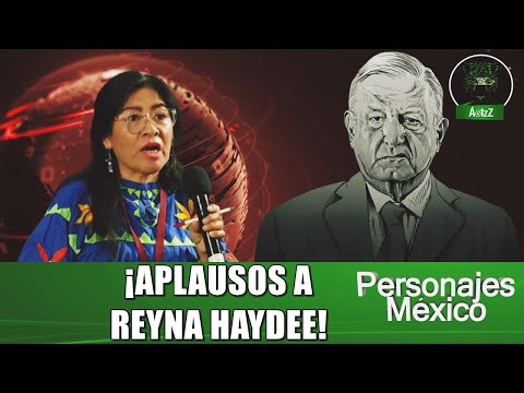 Reyna Haydee Ramírez dándole su zarandeada a López en la Mañanera y cátedra a los aplaudidores