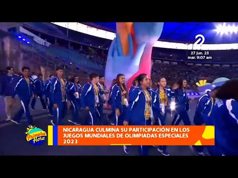 Nicaragua culmina participación en las Olimpiadas Especiales 2023
