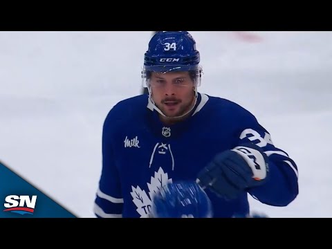 Auston Matthews Fires Home His 69th Goal Of The Season