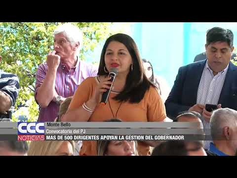 01 Más de 500 dirigentes apoyan la gestión del gobernador Jaldo