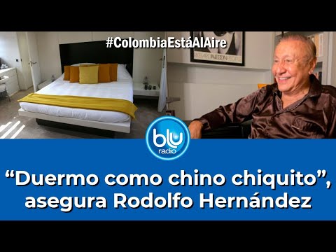 Duermo como chino chiquito: Rodolfo Hernández confiesa que duerme desde las 7 pm hasta las 4am