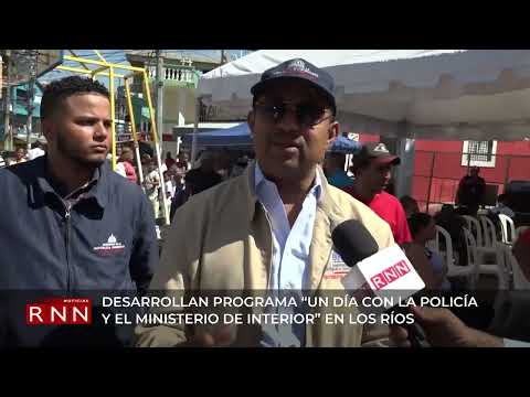 Desarrollan programa “Un día con la Policía y el Ministerio de Interior” en Los Ríos