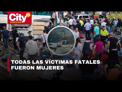 Fue revelado el video del momento exacto del fatídico accidente en la vía a La Mesa | CityTv