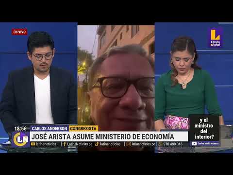 Carlos Anderson: Es muy importante que un ministro de Economía aprenda a decir que no