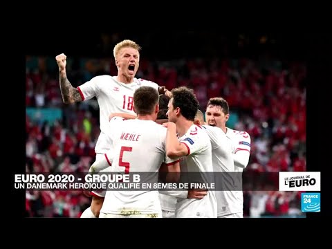 Euro-2021 : le Danemark réussit l'exploit et se qualifie pour les huitièmes