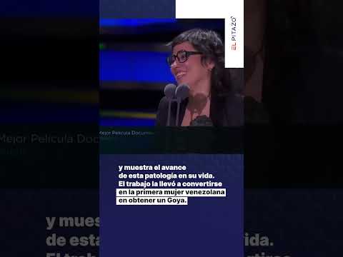Venezolana Claudia Pinto gana Premio #Goya a mejor película documental