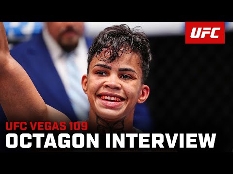 Iasmin Lucindo Octagon Interview | UFC Vegas 109
