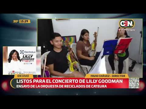 ¡Listos para el CONCIERTO POR LA VIDA Y LA FAMILIA! Lilly Goodman en Paraguay