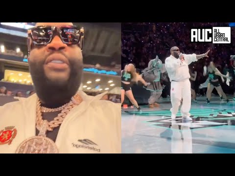 Rick Ross Evacuates Florida Only To Perform At WNBA Finals