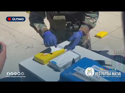 FELCN incauta más de 144 kilos de droga y 12.500 libras de coca ilegal en Oruro