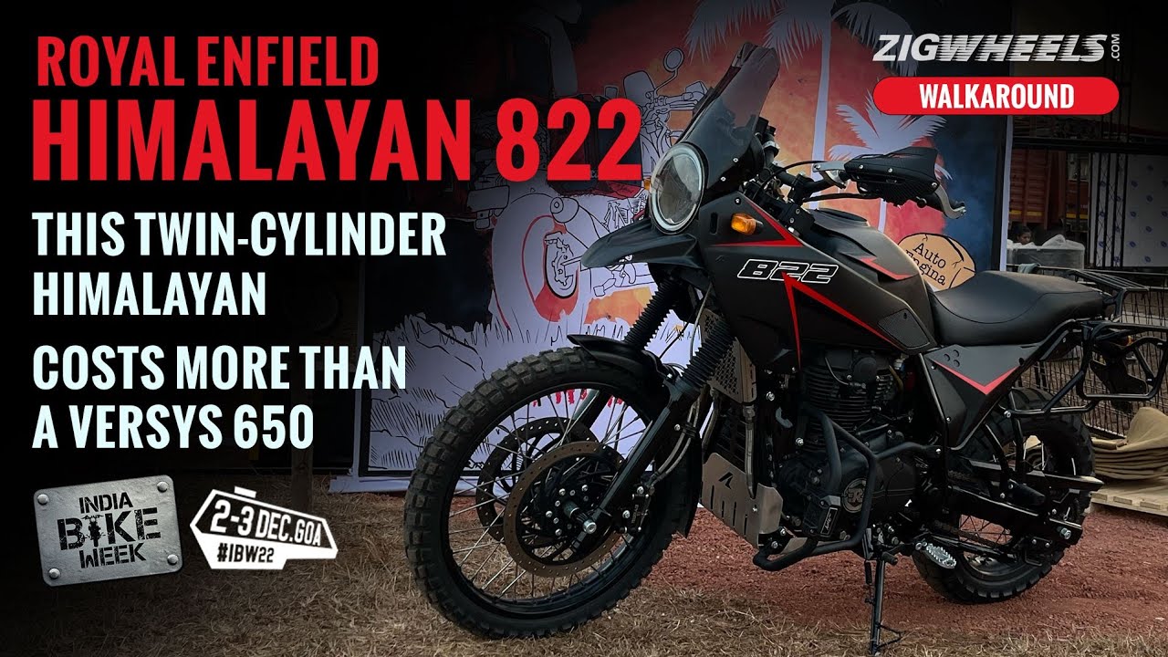 EXCLUSIVE Look Of The Himalayan 822 From India Bike Week 2022 | Made By Autoengina Walkaround Video