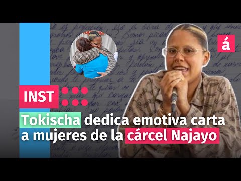 Tokischa dedica emotiva carta a mujeres de la cárcel Najayo