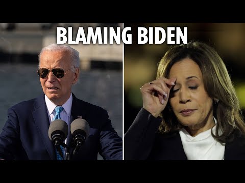 Furious Democrats turn on gaffe-prone Joe Biden and blame him for Kamala Harris's defeat