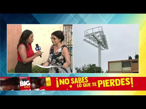 BDP EN VIVO Denuncian colocación de panel luminoso en Miraflores