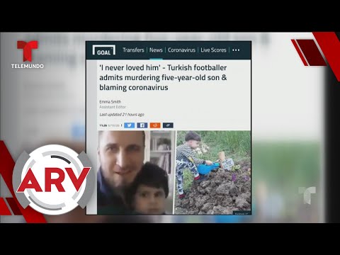 Futbolista turco Cevher Toktas asesina a su hijo y revela por qué lo hizo | Al Rojo Vivo | Telemundo