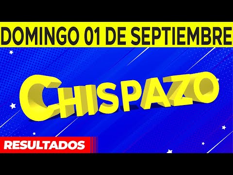 Sorteo Chispazo de las Tres y Chispazo del Domingo 1 de Septiembre del 2024