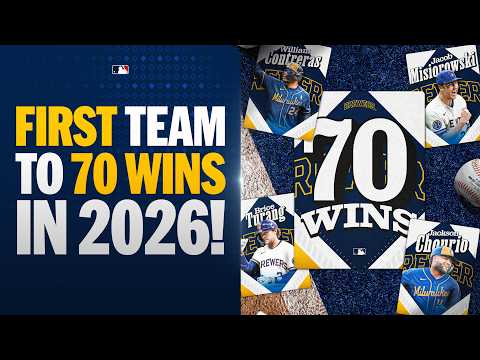 구단 역사상 가장 빠른 70승 달성! (2026 밀워키 브루어스) | MLB 하이라이트 (마지막 3아웃)