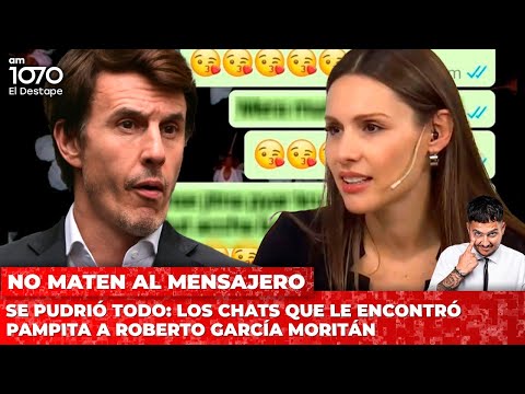 Se pudrió todo: los chats que le encontró Pampita a Roberto García Moritán