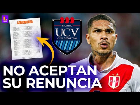 UCV no acepta renuncia de Paolo Guerrero: Lo esperan este martes en la sede del club