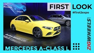 Mercedes-Benz A-Class L Sedan First Look Review | AMG A 35 | Auto Expo 2020 | ZigWheels.com