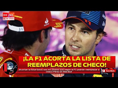 ¡Acortan la lista! Estos son los pilotos que según la F1 podrán reemplazar a Checo Pérez en Red Bull