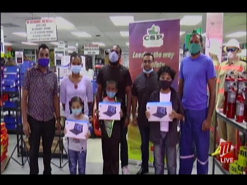 Caribbean Safety Products Donates 12 Tablets To Needy Children