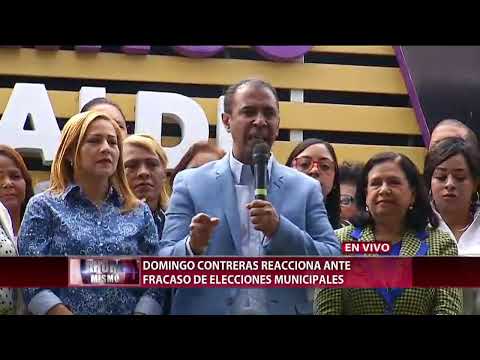 Domingo Contreras reacciona ante fracaso elecciones municipales