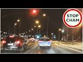 Policja przejeżdża na czerwonym - Gdańsk