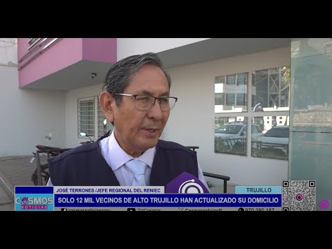 Trujillo: solo 12 mil vecinos de Alto Trujillo han actualizado su domicilio