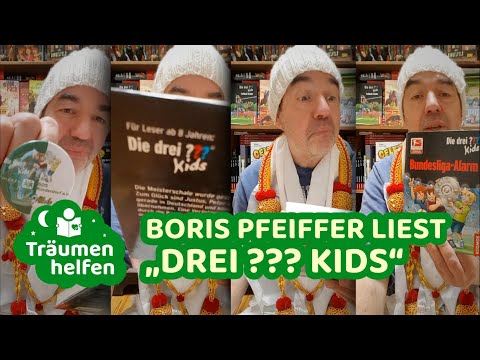 Boris Pfeiffer liest „Die drei Fragenzeichen Kids: Bundesliga-Alarm" | Träumen helfen 😴
