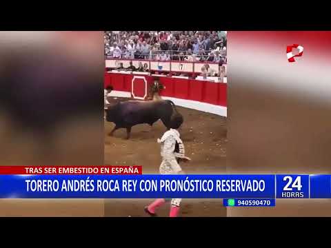 Andrés Roca Rey: Torero peruano con pronóstico reservado tras ser corneado por toros