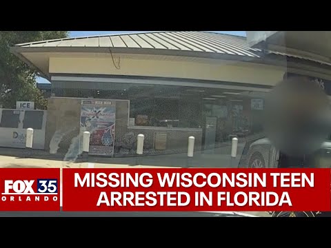 Missing Wisconsin teen arrested in Florida after stealing his dad's car