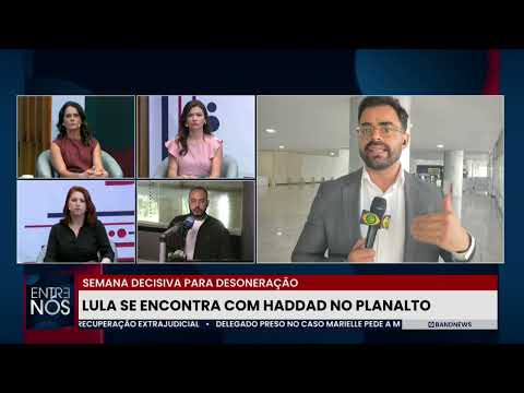 Lula e Haddad se reúnem no Planalto para discutir desoneração da folha de pagamentos