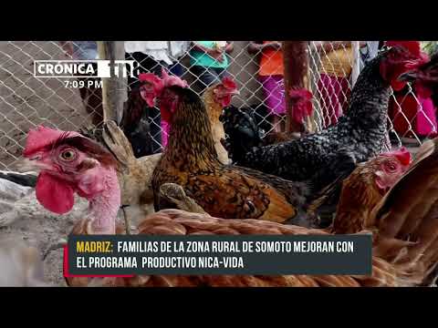 NICAVIDA capitaliza a familias emprendedoras en Somoto - Nicaragua