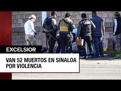 Violencia en Sinaloa: Nueve ejecutados en un día y ausentismo en escuelas