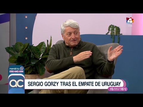 Algo Contigo - Sergio Gorzy tras el empate de Uruguay