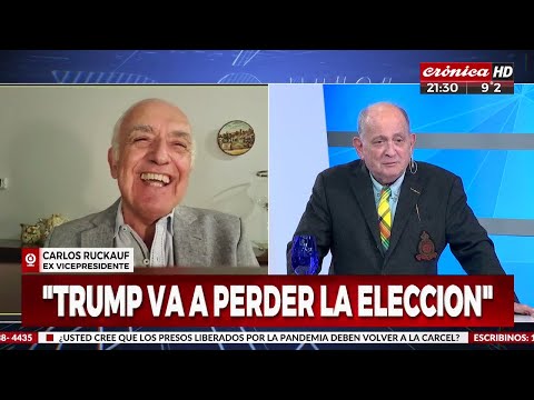 Rukauf: “Trump va a perder la elección”