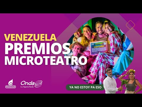 Los Premios Microteatro Venezuela: Una Noche de Celebración y reconocimiento del talento
