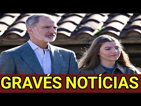 GRAVÉ ÚLTIMA HORA!  Para El Ray Felipe VI y Infanta Sofía