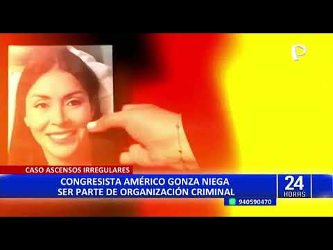 Américo Gonza niega integrar organización criminal que cobró sobornos para ascensos en PNP (1/2)