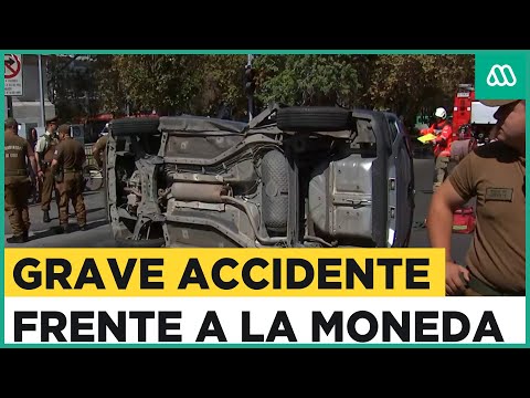 Mucho Gusto | Accidente frente a La Moneda genera congestión en la Alameda