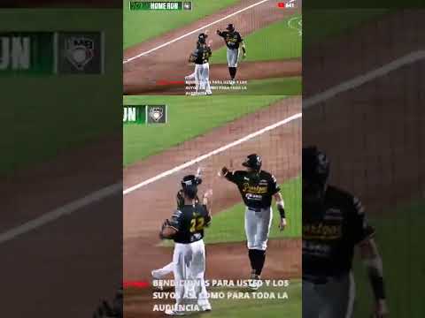 Jonrón descomunal de Carlos Martinez con los Pericos de Puebla en la Liga mexicana de béisbol