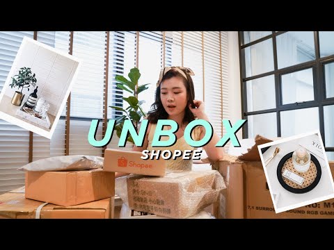 UnboxShopeelแกะกล่องของตกแต