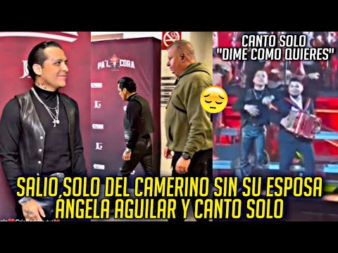 CHRISTIAN SALIO SOLO DEL CAMERINO SIN SU ESPOSA ANGELA NO ESTUVO PRESENTE HOY EN SU CONCIERTO