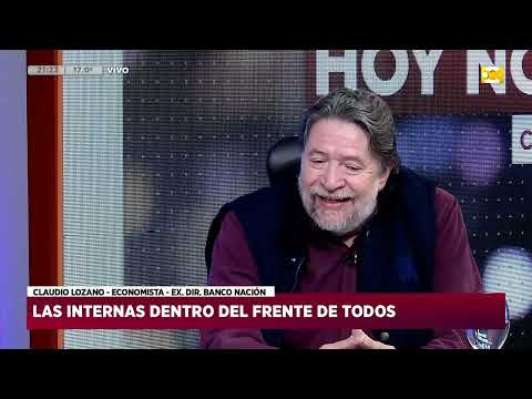 Claudio Lozano en Hoy Nos Toca con Daniel Santa Cruz | 21-11-2022