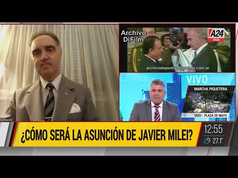 ¿Cómo será el acto de asunción de Javier Milei como presidente?
